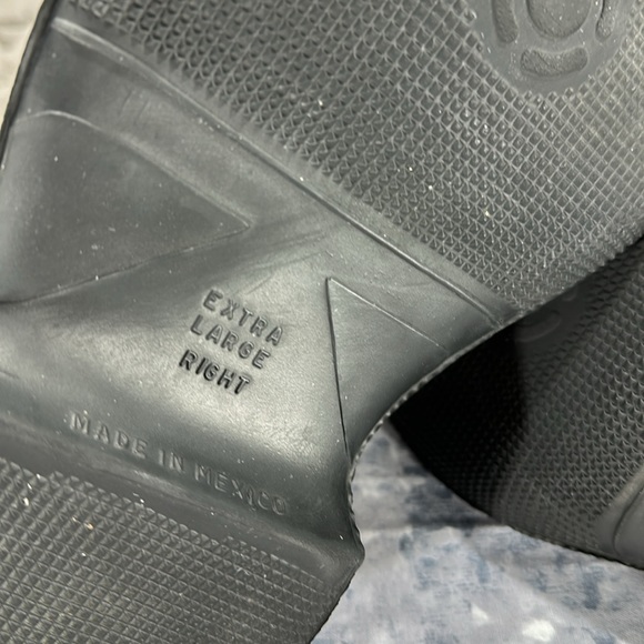 Tingly Black Rubber Over-Shoe Dress Shoe Galoshes Men’s Extra Large❄️VGUC❄️ - Picture 7 of 10